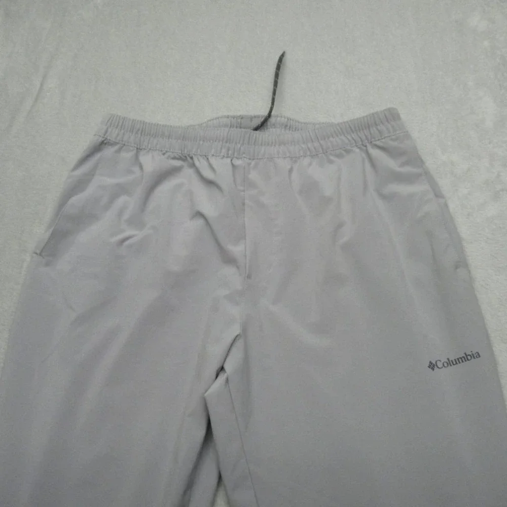 Columbia Hike Joggers Men Large Gray‎ Omni Shield Athleisure Run 32x29 Stretch